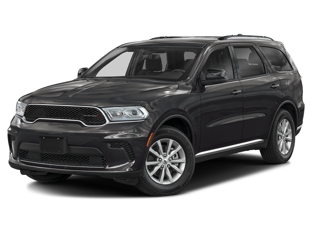 2026 Dodge Durango Pursuit in Db Black Clearcoat — front three-quarter view