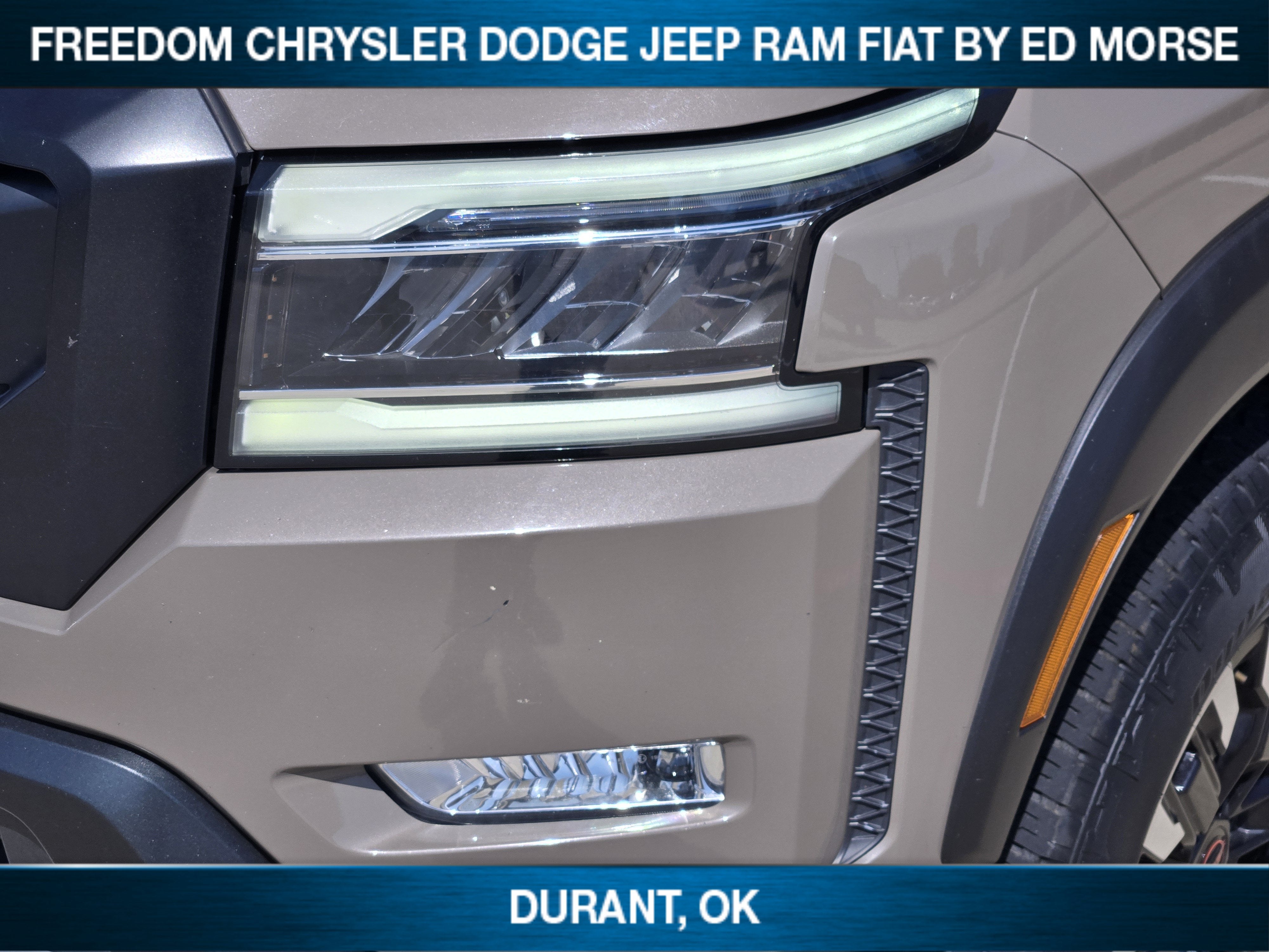 2023 Nissan Frontier — detail view