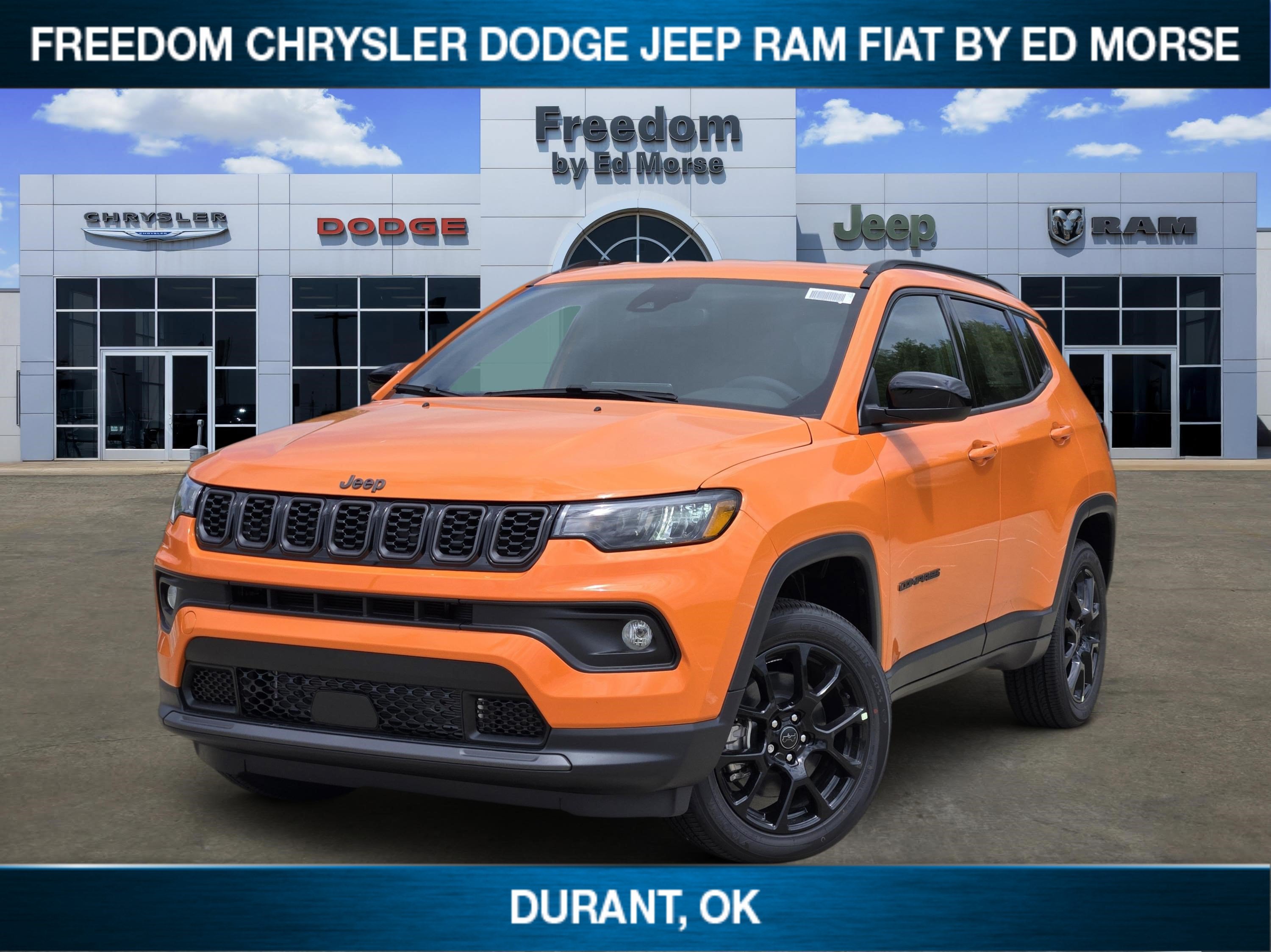 2026 Jeep Compass Latitude Altitude in Joose Exterior Paint — front three-quarter view