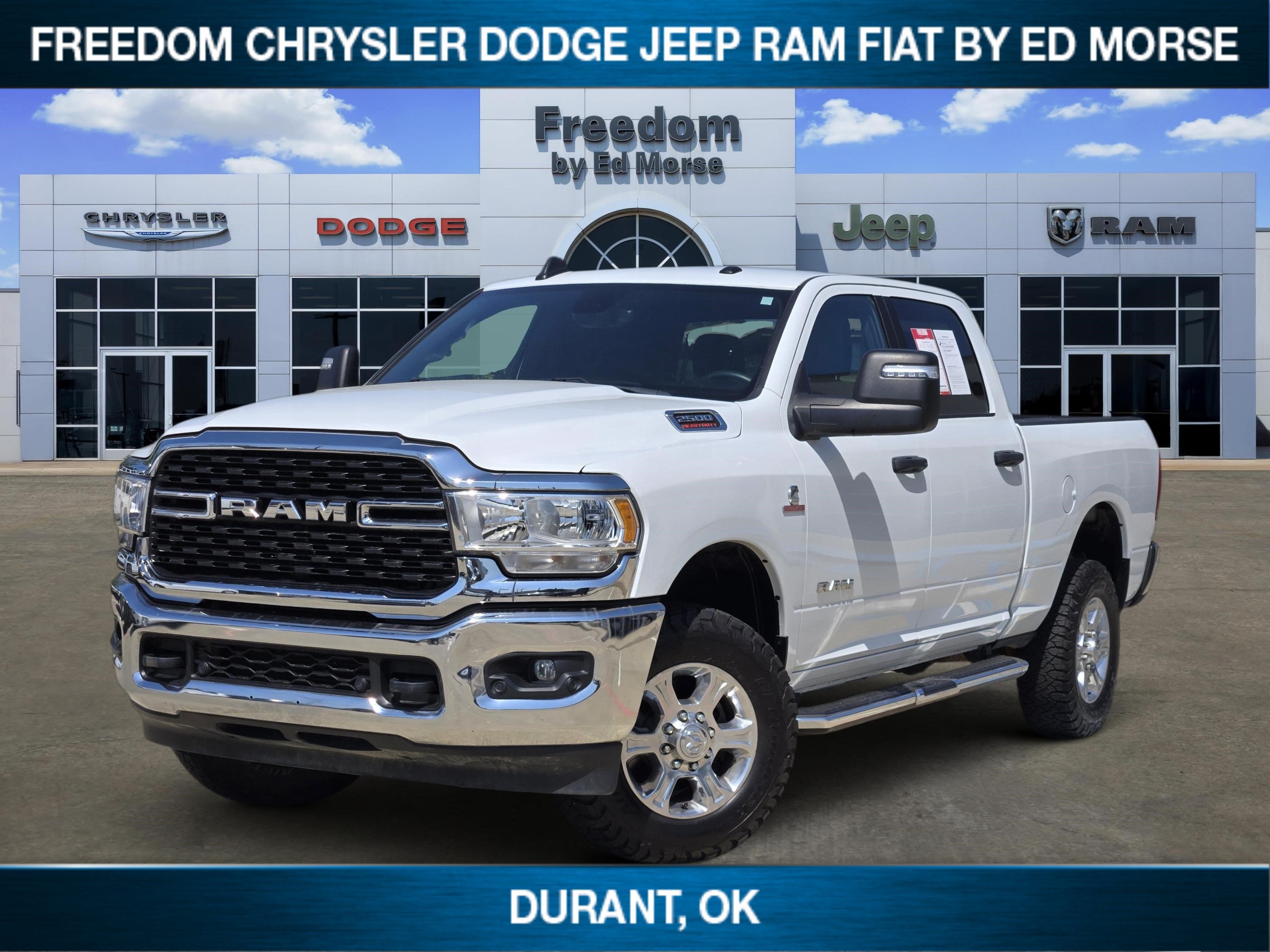 2024 RAM 2500 Big Horn in Bright White Clearcoat — front three-quarter view