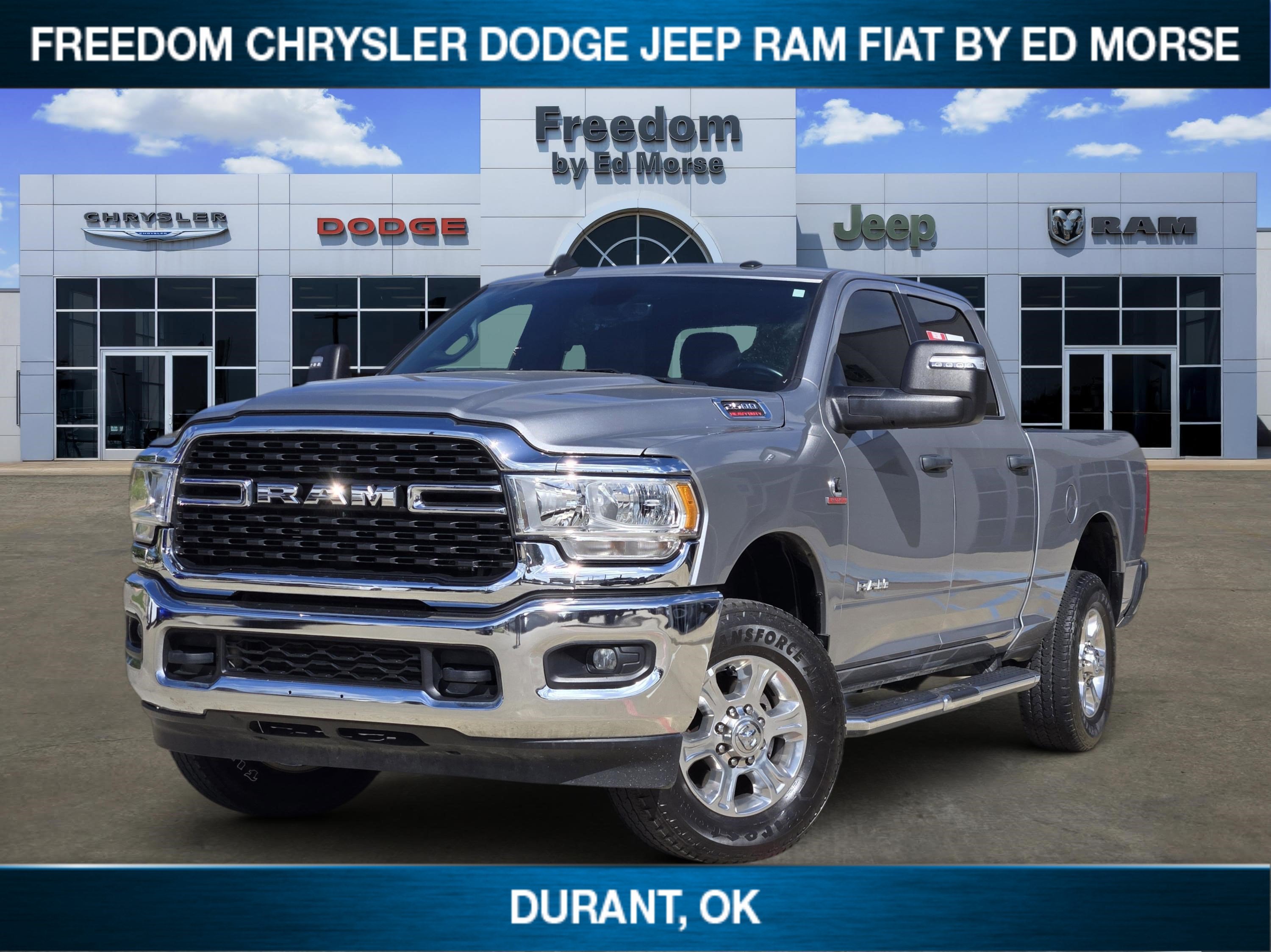 2024 RAM 2500 Big Horn in Billet Silver Metallic Clearcoat — front three-quarter view